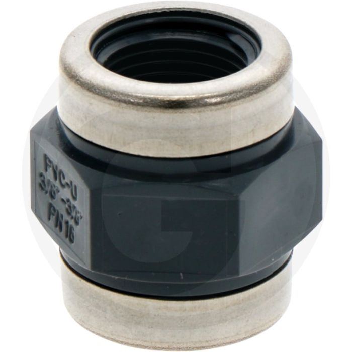Draadmof pvc-u 3/4" → 1" max. werkdruk 16 bar