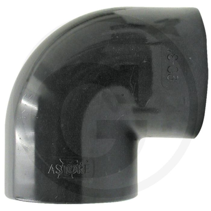 Haaks 90° 90° pvc-u bocht dn125 140mm