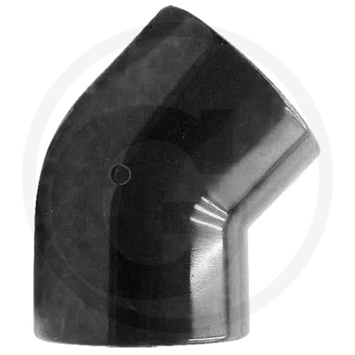 Bocht 45° pvc-u 40mm binnen-Ø 16 bar werkdruk dn32