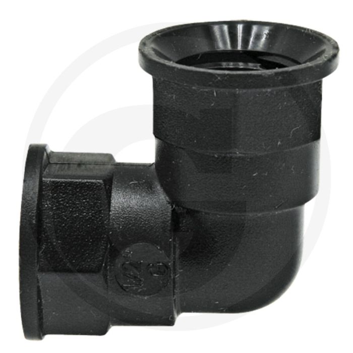 Arag arag bocht 90° pp materiaal 1/2" binnendraad
