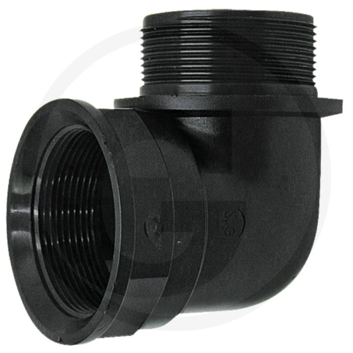 Arag arag bend 90° 90° - filetage femelle : 1 1/4" - filetage mâle : 1 1/4" - angle : 90° - matériau : pp