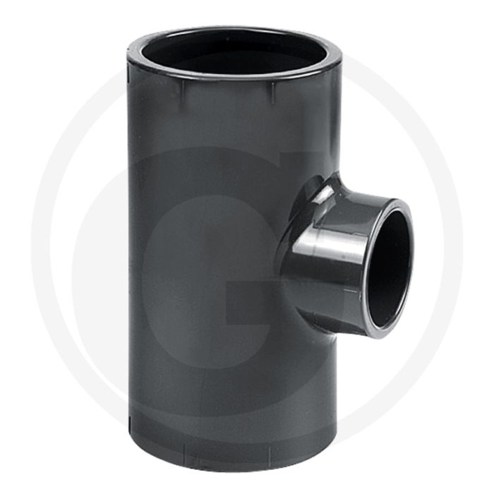 T-stuk met verloop pvc-u 25 → 16 → 25 mm