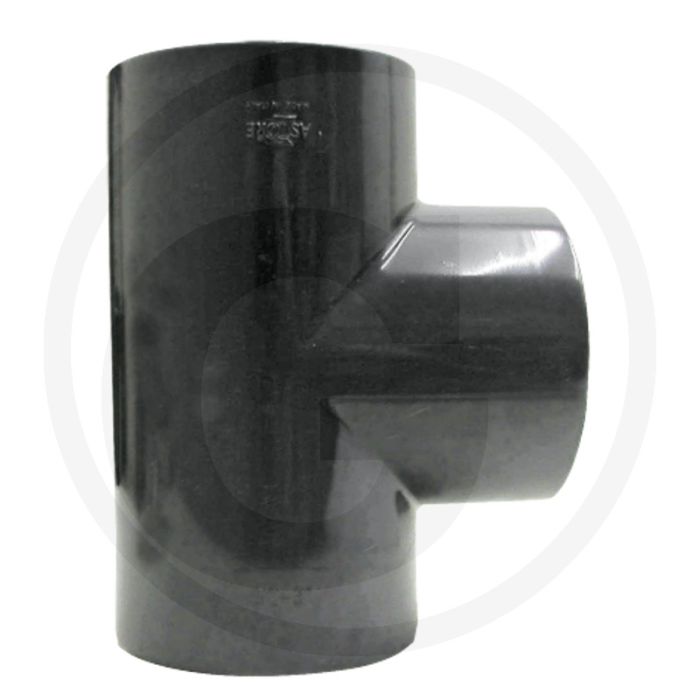 T-stuk 2 1/2" pvc-u 16 bar dn65