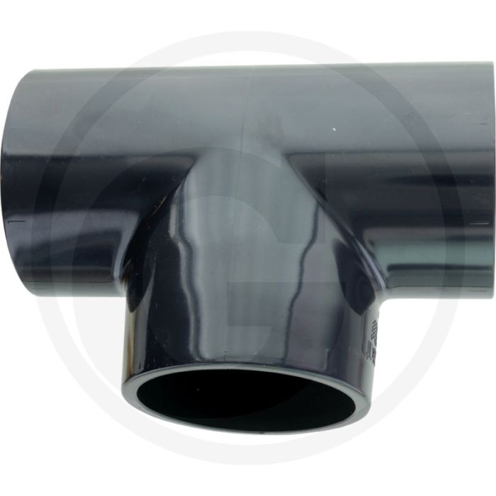 T-stuk pvc-u 63mm binnen-Ø 63mm max. werkdruk 16 bar