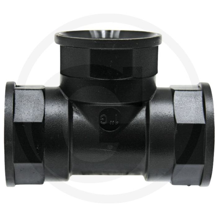 Arag arag t-stuk 3/4" pp materiaal 38,5mm a - 77mm b - 23mm h - 23mm h1