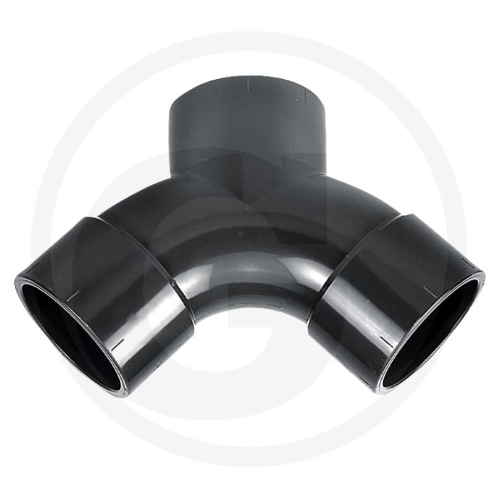 Y-bocht pvc-u 63mm d: 63mm z2: 77mm max. werkdruk: 10 bar