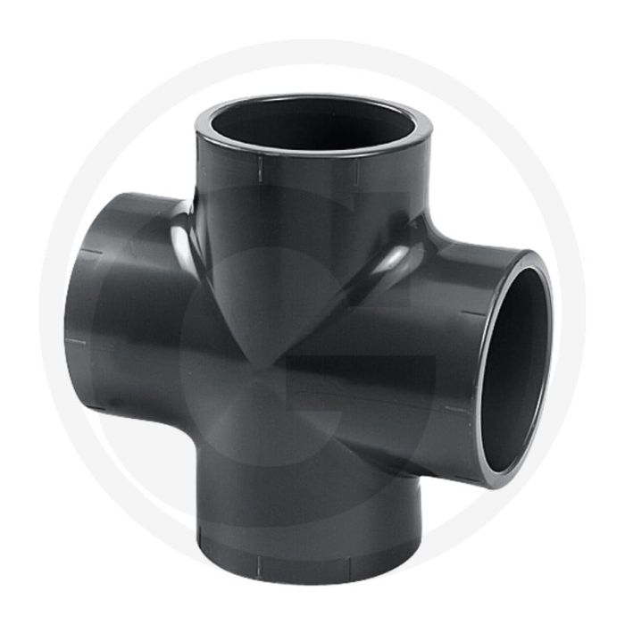 Kruisstuk pvc-u type a 12mm binnen-Ø