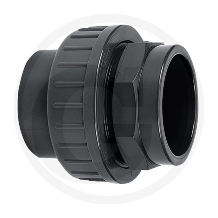 Schroefkoppeling met lijmsok 40mm binnen-Ø pvc-u 16 bar