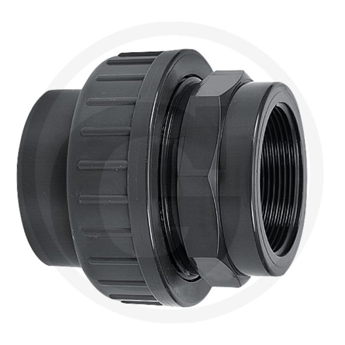 Schroefkoppeling met 1x binnendraad en 1x lijmsok - binnen-Ø 25mm