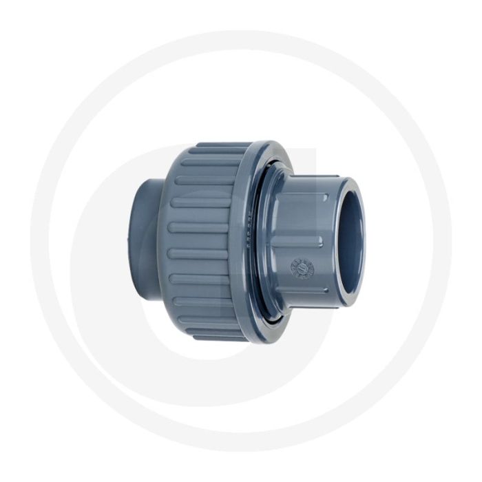 Schroefkoppeling met lijmsok 20mm pvc-u max. werkdruk 16 bar