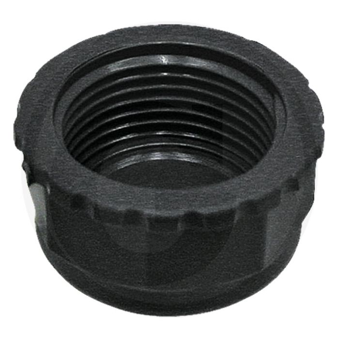 Eindkap 1/2" pp - binnendraad 1/2" - afmetingen 1/2"