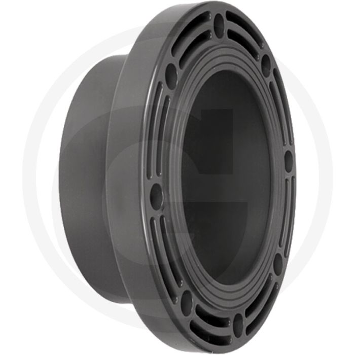 Lijmflens pvc-u Ø 139,5 \/ 144 mm dn 65 b 44 d 4 x 19 - beregeningstechniek
