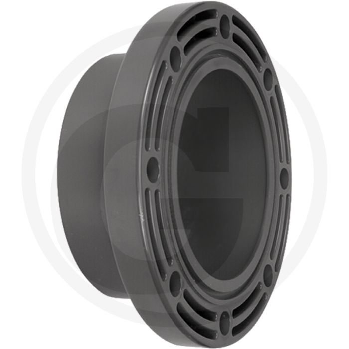 Lijmflens pvc-u Ø190mm dn100 b69 d8x18 d1 125 d2 190 - beregeningstechniek