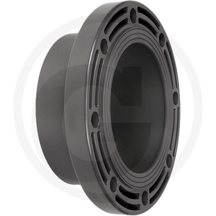 Lijmflens pvc-u 270mm dn175 b106 d8x22 d1 200 d2 270 d3 248 d4 315 d5 232