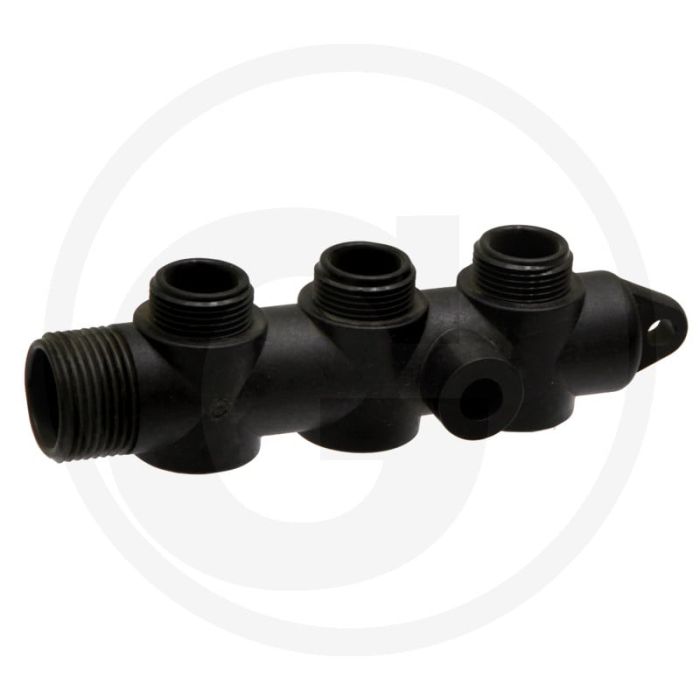 Arag arag 6-weg verdeler - uitvoering: 6-weg - 1" x 3/4" - pp