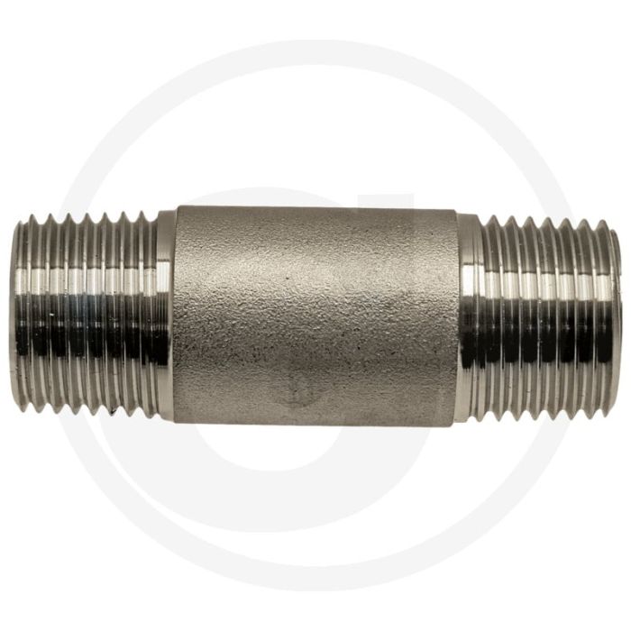 Draadstuk roestvrijstaal 1/4" x 40 mm