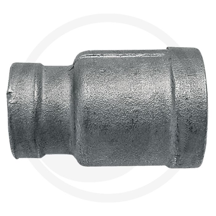 Verloopsok rvs 1 1/4" x 1/2"