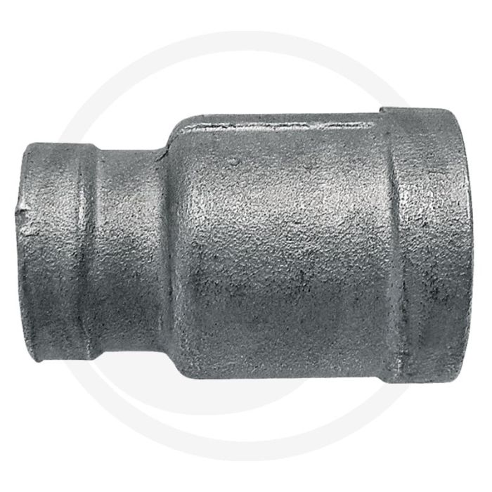 Verloopsok rvs 2" x 1 1/4"