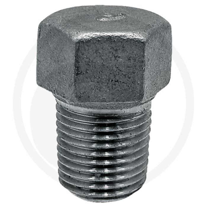 Stop rvs 1 1/4" buitendraad