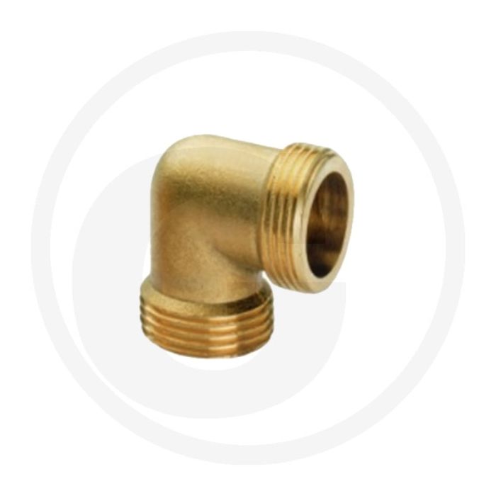 Bocht 3/8" messing bsp