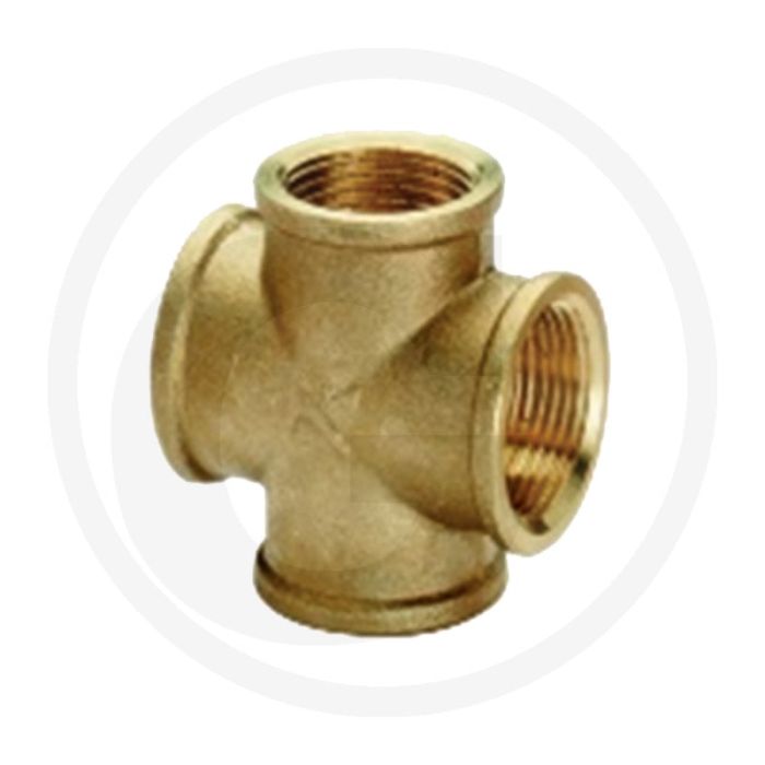 Kruisstuk 3/4" bsp messing
