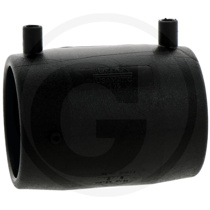 Raccord Plasson, diamètre intérieur 75 mm - L 126 mm, PE 100, PN 25, pression de service 25 bars