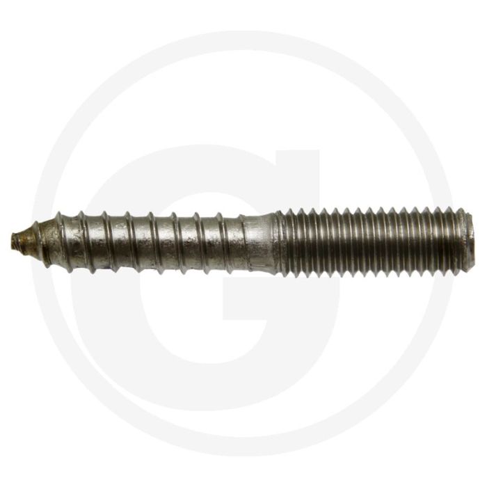 Houtdraadpen 80mm lengte m10