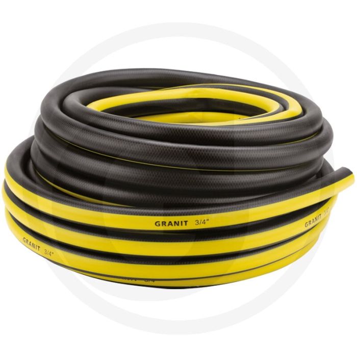 Black edition black edition waterslang 3/4" 50m antraciet-geel uv-bestendig