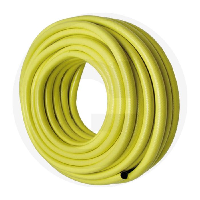 Rehau tuyau d'arrosage 1/2" jaune 50m - 24 fils renforcement diagonal