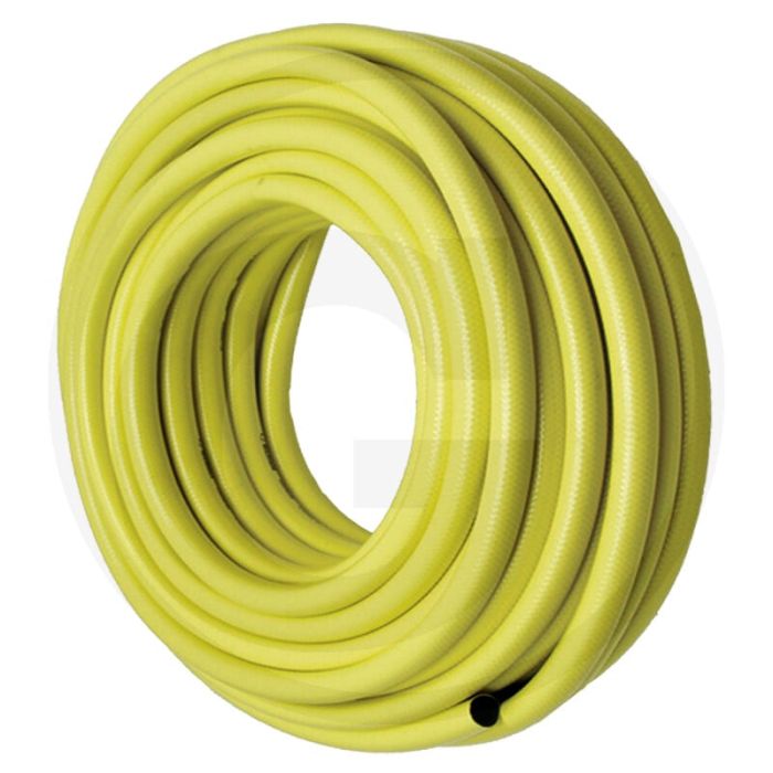 Rehau tuyau d'arrosage rehau 25mm x 25m jaune - 24 fils renforcement diagonal