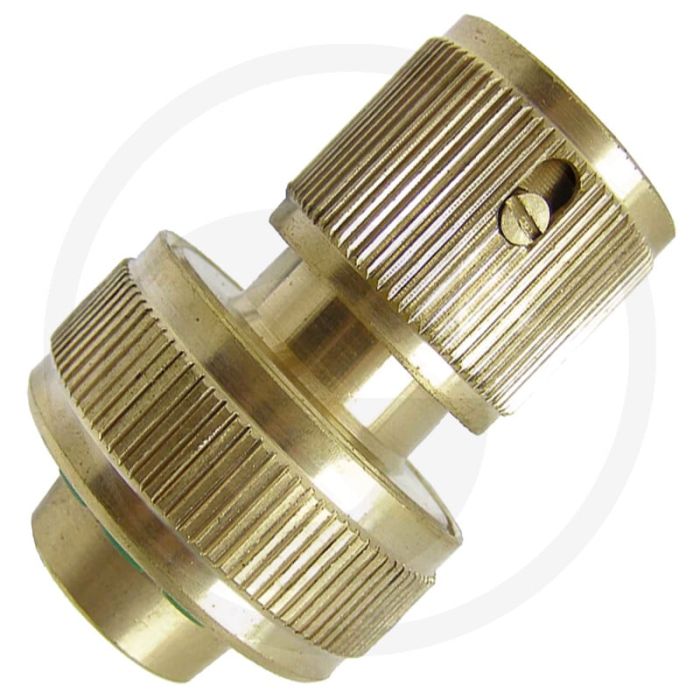 Snelkoppeling met waterstop voor 16/19 mm slang