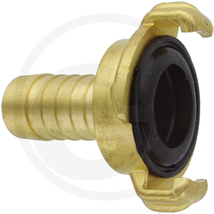 Snelkoppeling met slangtule - aansluiting: 3/8" & slangtule-Ø: 9,5mm