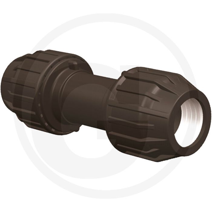 Reparatie schroefkoppeling - buitenbuis-Ø 25mm, max. werkdruk 16 bar, pp-polypropyleen