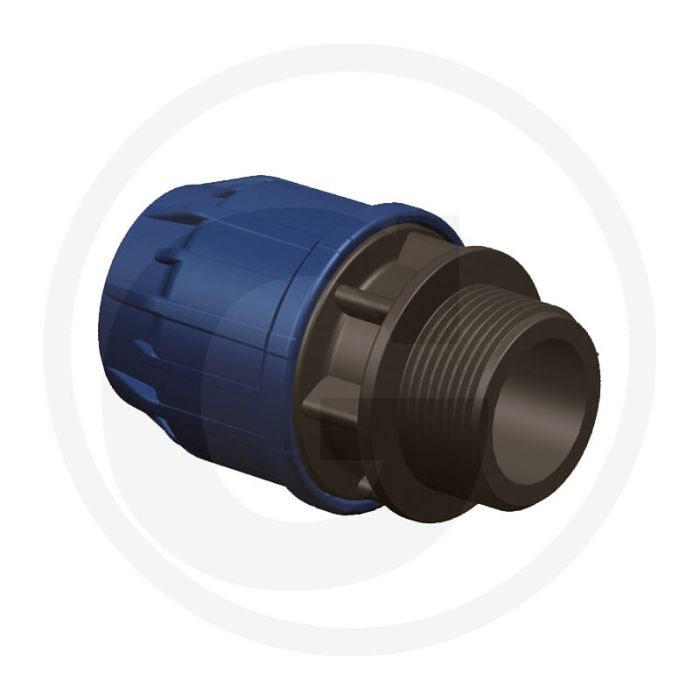 Schroefkoppeling 3/4" 25mm pp-b max. 16 bar