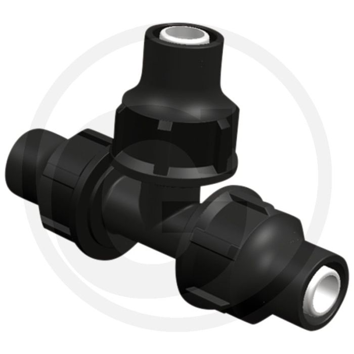 T-stuk 32mm pp-b 4 bar werkdruk