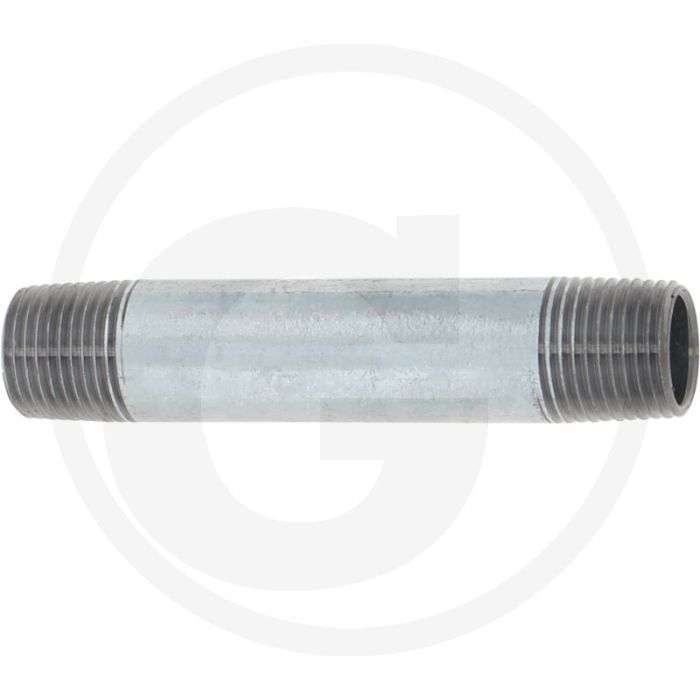 Draadstuk 1/2" staal, verzinkt 100mm