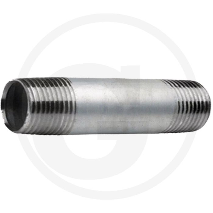 Draadstuk 3/4" staal, verzinkt 300mm