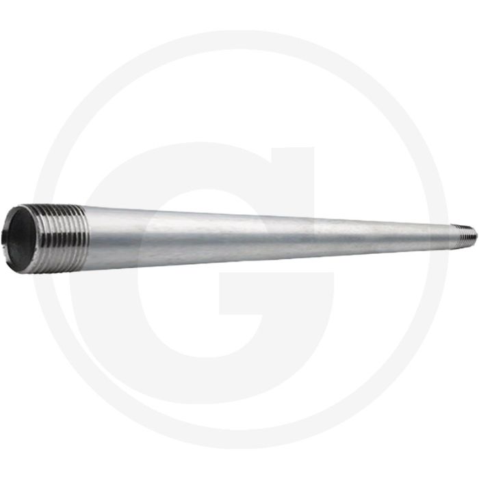 Draadstuk 3/4" staal, verzinkt 1500mm
