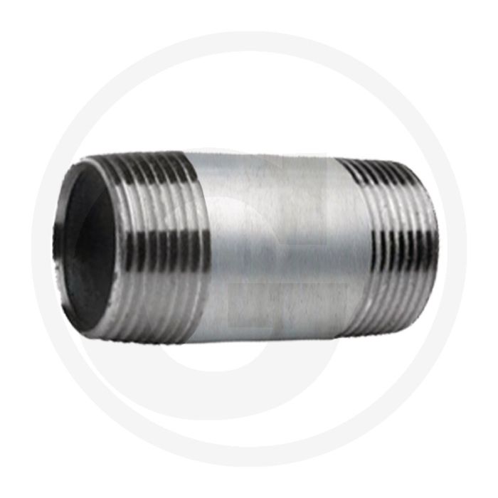 Draadstuk 4" staal, verzinkt 120mm