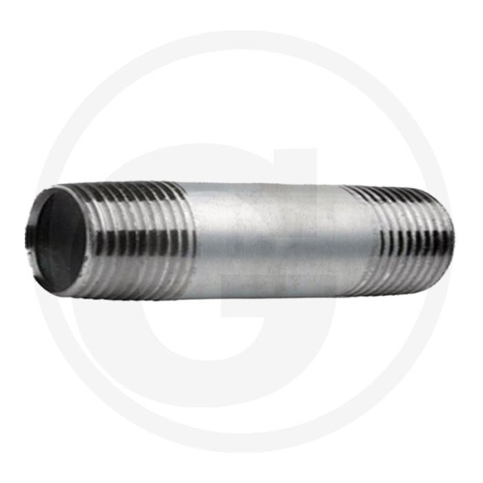 Draadstuk 3/8" staal, verzinkt lengte 200mm