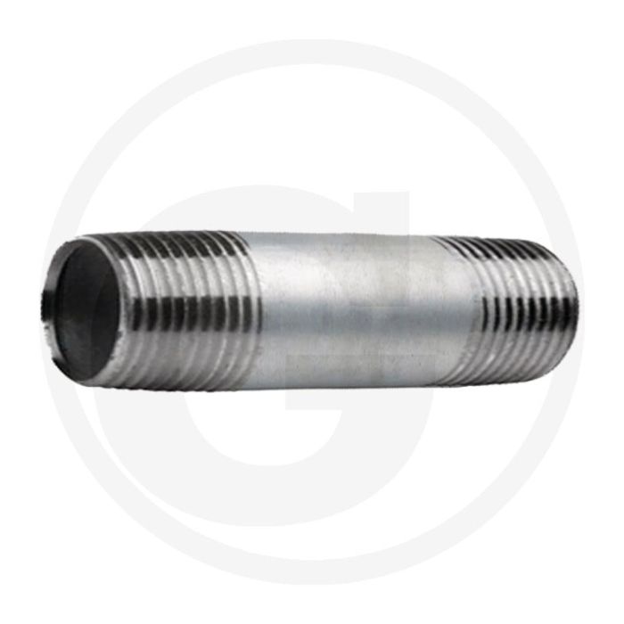 "pièce filetée 180 mm acier, zingué"