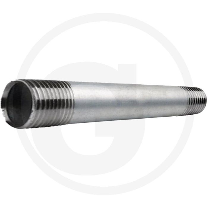 Draadstuk 3/4" staal, verzinkt 500mm