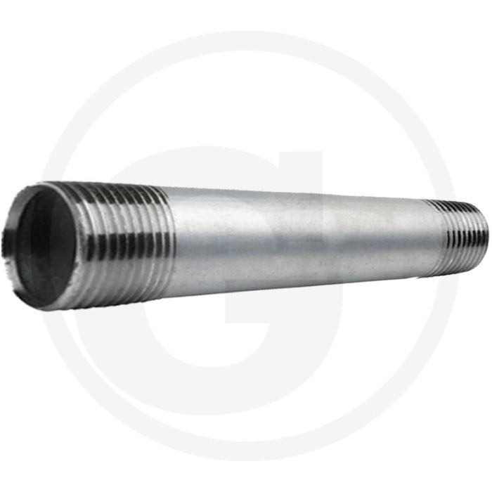 Draadstuk 1 1/4" staal, verzinkt 500mm