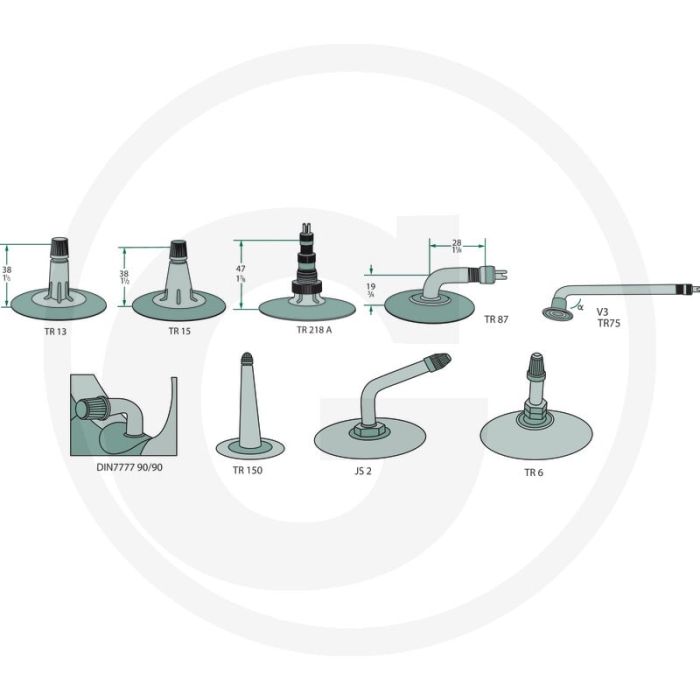 Vredestein Binnenband 38" TR218 (20.8-38, 18-38, 520/85-38, 580/70-38, 650/65-38)