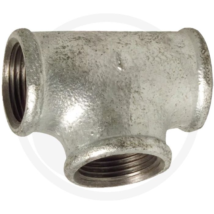 T-stuk 1 1/2" gietijzer