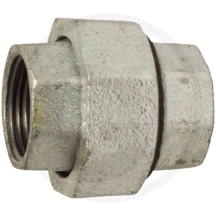 Schroefkoppeling 3/4" gietijzer conisch afdichtend