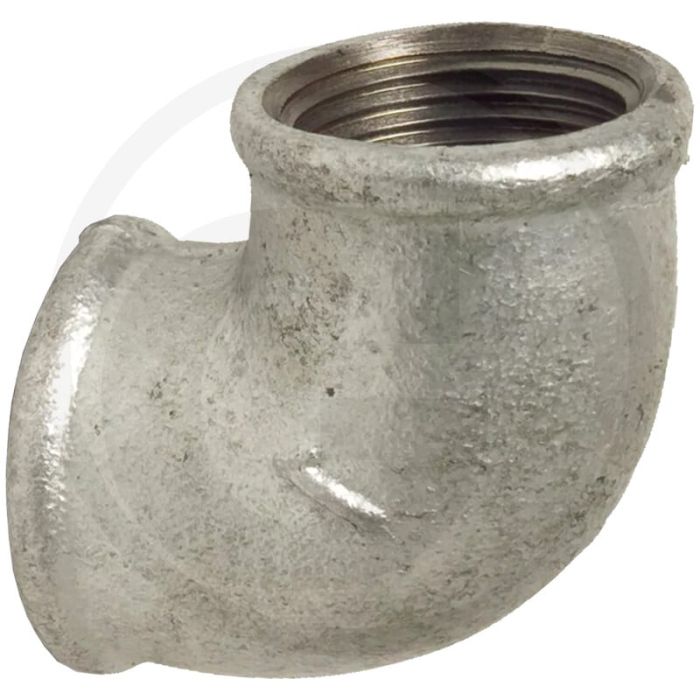 Bocht 90° gietijzer 1 1/4" binnendraad