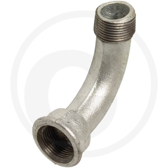 Coude 90° fonte 3/8" filetage femelle / filetage mâle