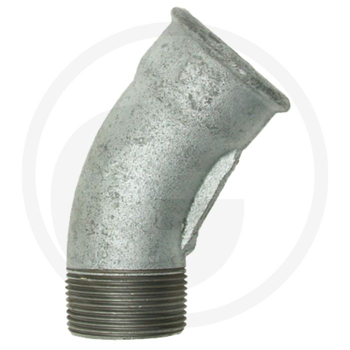 Coude 45° fonte 3/4" filetage femelle / filetage mâle