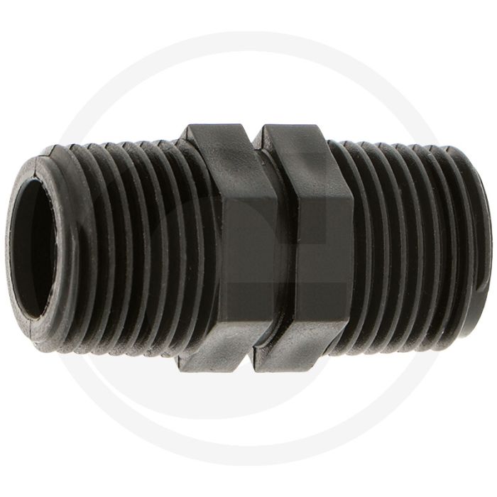 Double mamelon 1/2" - pression de service 10 bar